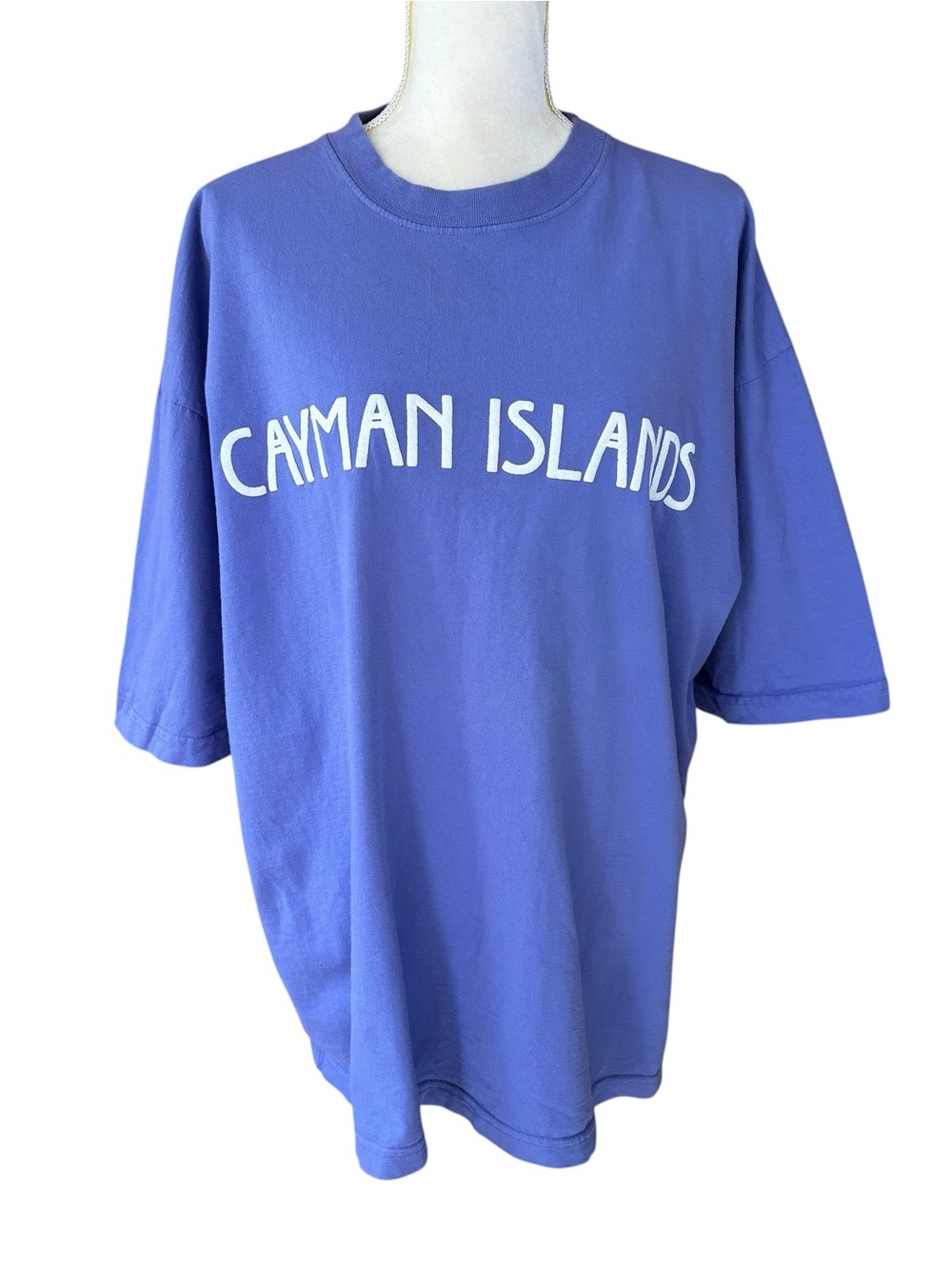 Spirit Cayman Islands tee, L/XL, beach, tropical, vacation, casual, athleisure